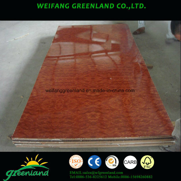 2.2mm Glossy / Matt Polyester Plywood with High Glossy Finish