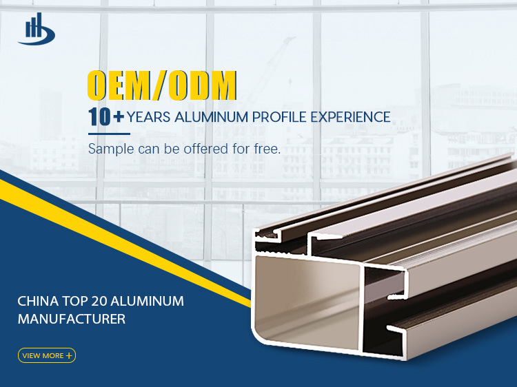 High Quality Manufacturer of Aluminium Profile Aluminum Extrusion Profile