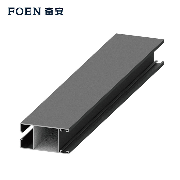 Customized Building Material Square Aluminum Extrusion Anodized Aluminium Profile