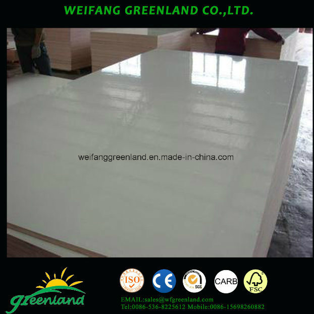 2.2mm Glossy / Matt Polyester Plywood with High Glossy Finish