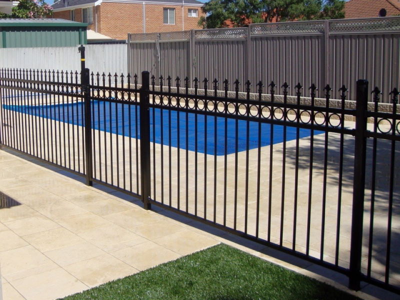 Ornamental Aluminium Fence Picket Fence for Pool and Garden