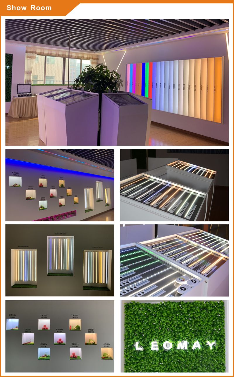 LED Linear Stair Anodized Profile Aluminum With Different Shape