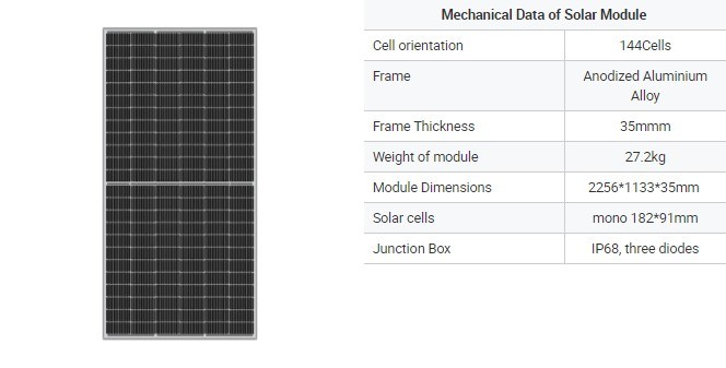 Hi-Mo5 Longi Lr5 Monocrystalline Solar Panel 525W 535W 545W Photovoltaic Module