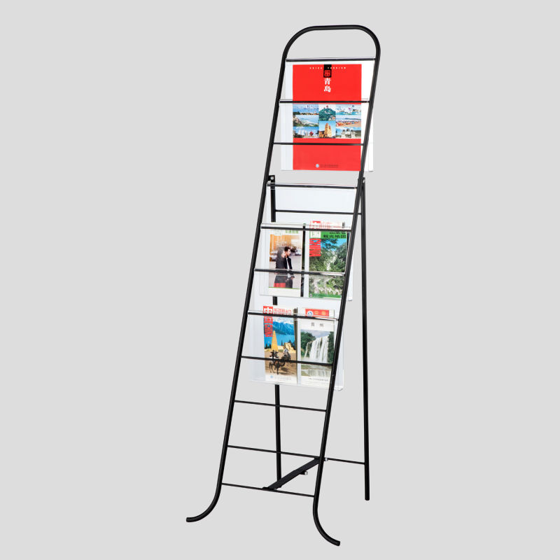 Customized Inclined Style Rattan Basket Display Stand, File Stand, Food Stand.