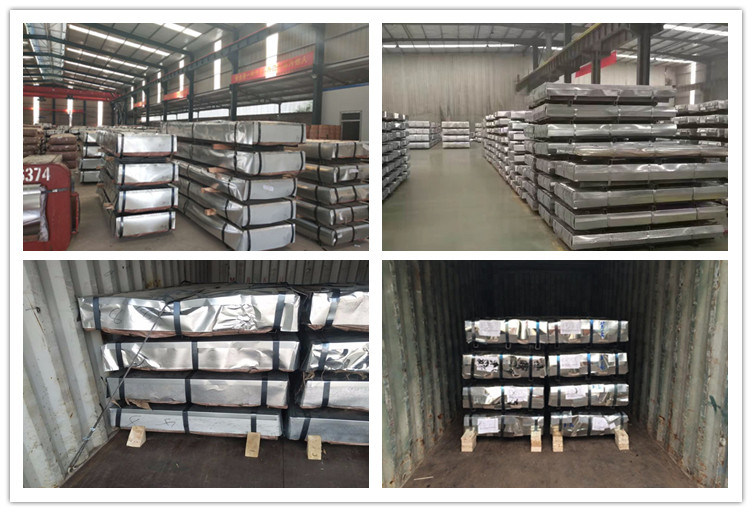 1050 1060 1100 3003 3004 3105 Aluminium Corrugated Sheets for Roofing