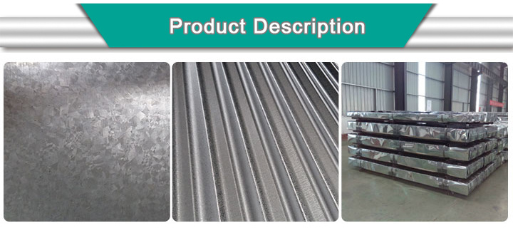 Hot Dipping Galvanized Corrugated Roofing Sheet Gi Sheet