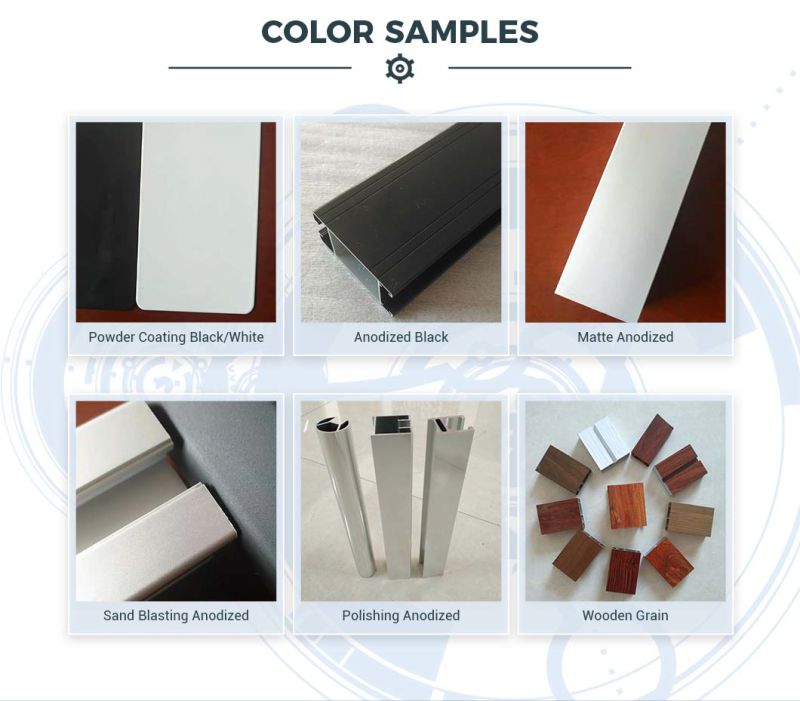 Best-Selling Anodizing Sand Blasting/Matte Silver Aluminium Profile for LED Light