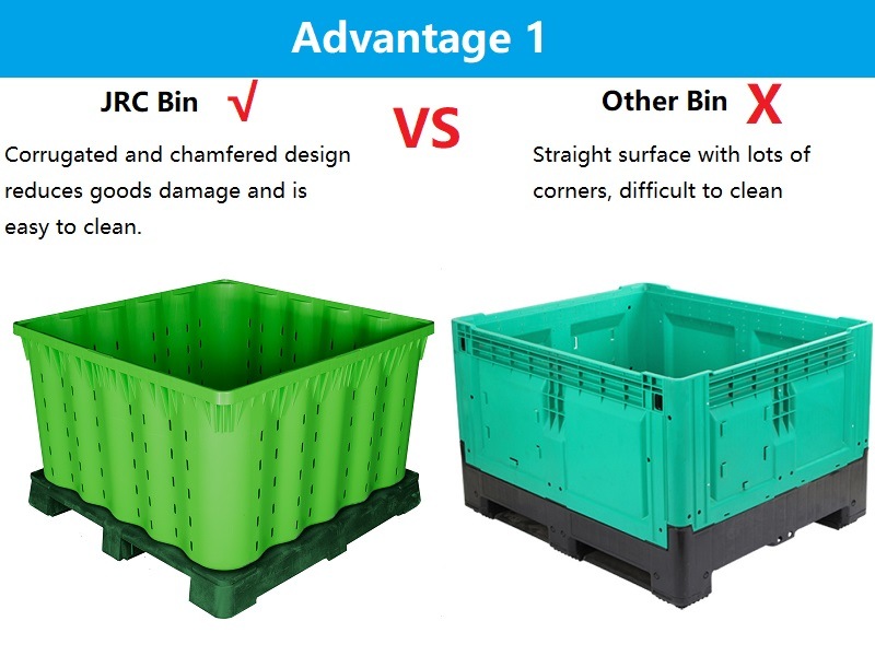 Recycling Plastic Bin for Car Batteries