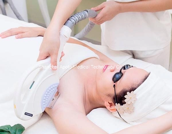 Floor Standing IPL RF Acne Treatment and Anti-Aging Beauty Device