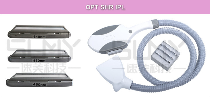 4 in 1 2020 Opt+RF+Laser+Double Screen Shr IPL ND YAG Laser Tightening Skin Elight Machine