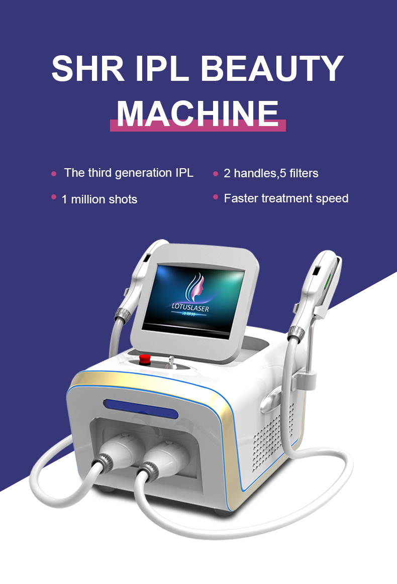 Innovative Ice Cool Electric Epilator Face Laser Hair Removal IPL Shr Opt Machine