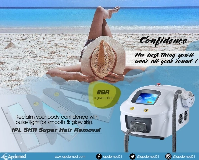 808/755/1064nm Diode Laser Device for Skin Rejuvenation and Hair Removal
