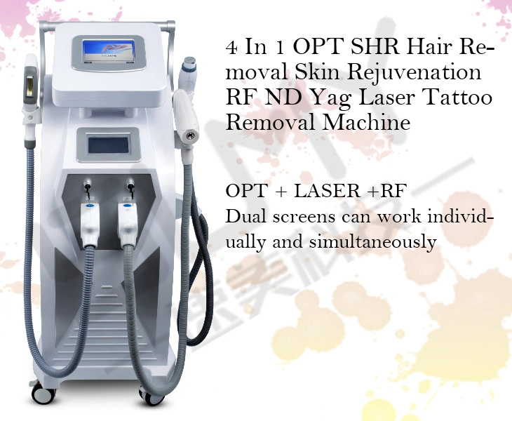 High-Tech Opt+Shr+Elight+IPL Skin Rejuvenation Red Vascular Remova Hair Removal Device