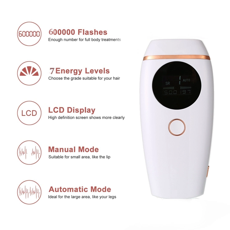 2019 New Handheld Beauty Device Mini Epilator Home Use Laser IPL Hair Removal Machine