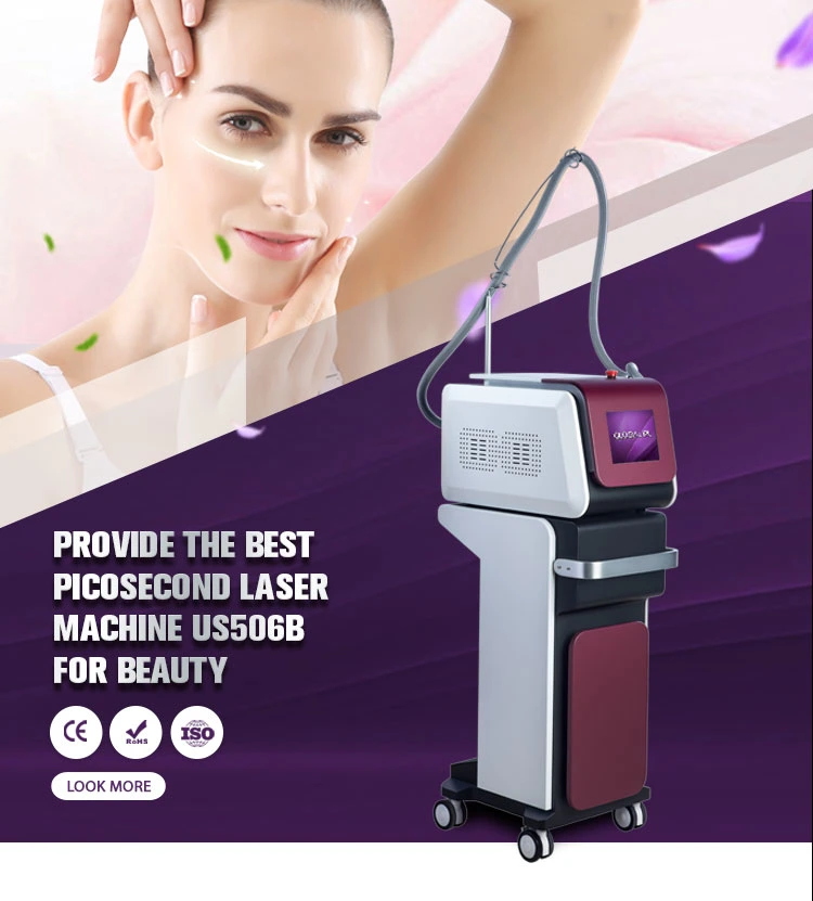 Picosecond Laser Spots Treatment Wrinkle Removal Medical Picosecond Laser Machine