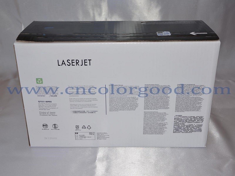 51A Black Lser Toner Cartridge Q7551A Laser Printer Consumable Cartridge for HP Laserjet P4010