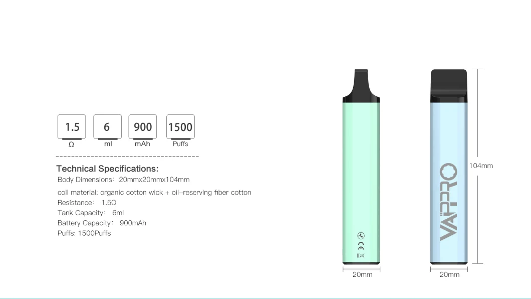 Manufacturer Pop 11 Flavors Vape Bar Pen Cool Mint Disposable Pod Device