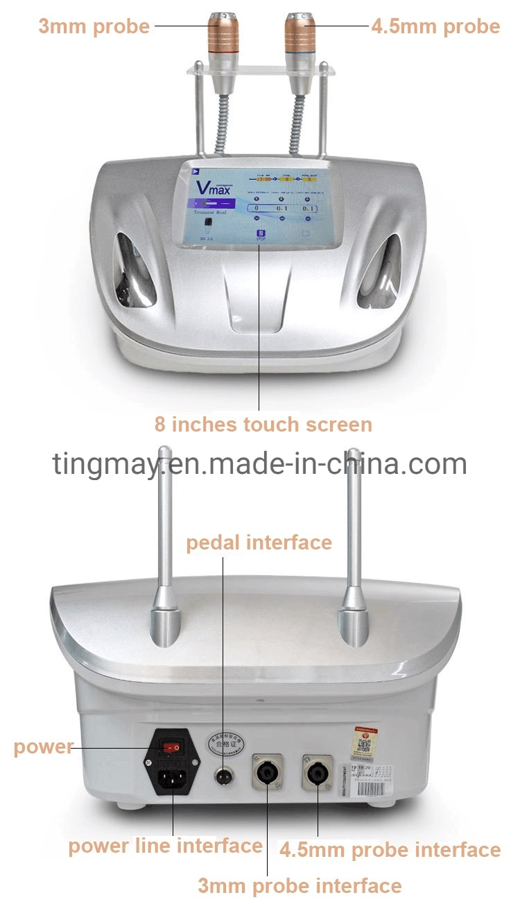 Face Lift Wrinkle Removal V-Max Hifu Ultrasound Therapy Machine