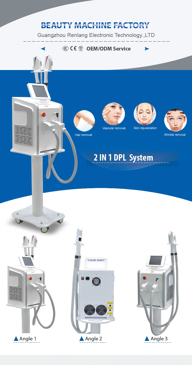 Salon Use IPL Dpl/Opt Shr Hair Removal Beauty Machine