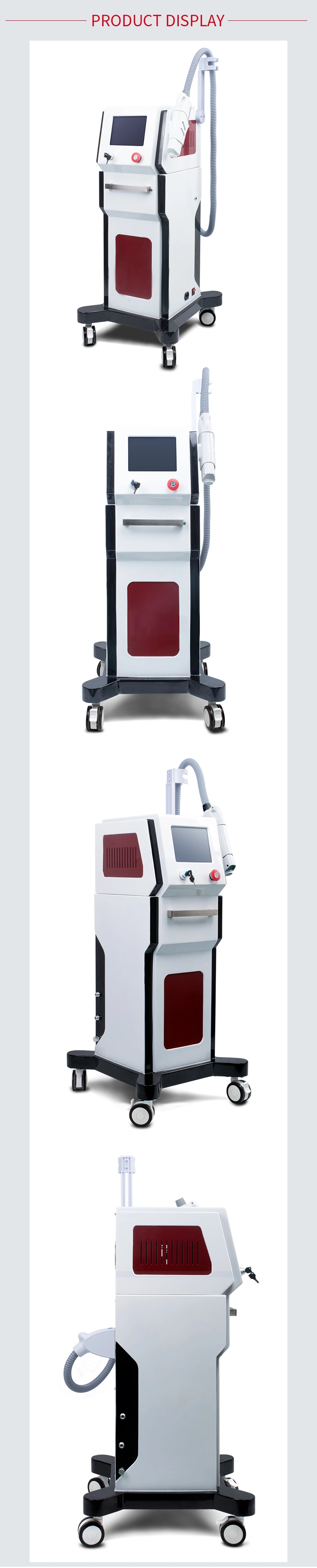 New Laser Machine Q-Switch ND YAG Laser Tattoo Freckle Removal Beauty Equipment