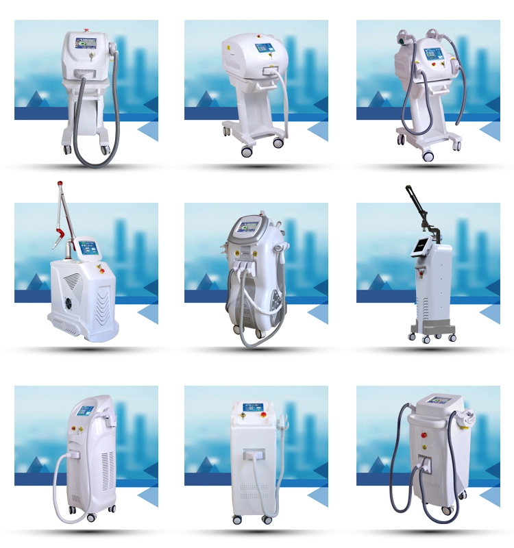 Professional Triple Laser Hair Removal Laser 755 808 1064 Laser Combined Hair Removal Machine