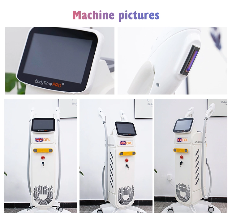 Dpl Laser IPL Hair Removal Device CE Approved Aesthetics Clinic Use Permanent Hair Removal Tighten Pores