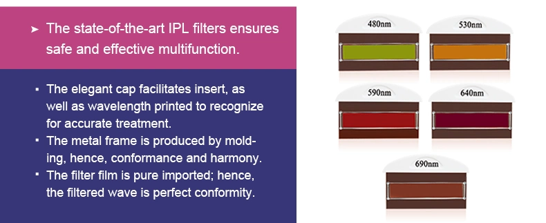 Multifunction IPL Elight Shr Opt Face Lift Hair Removal Machine