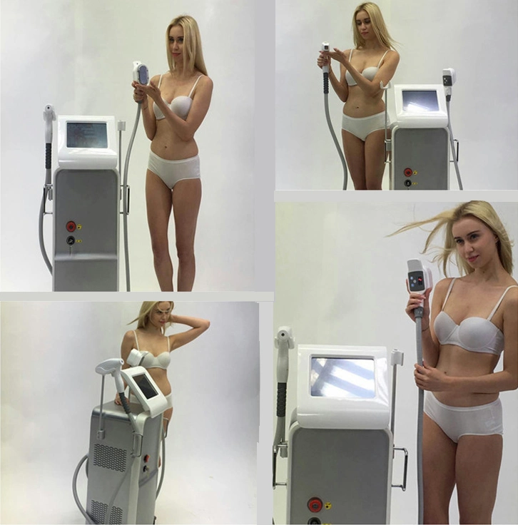 Pzlaser Best Painless High Technology Gentlease 808 Soprano Diode Laser Hair Removal Machine with Big Spot Size