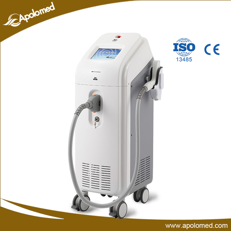 Q-Switched Dn YAG Laser Tattoo Removal Laser Machine Price for Sale