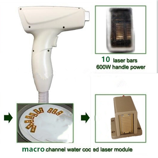 808 Diode Laser Hair Removal Laser Machine for Gold Hair Blonde Hair