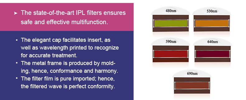 Multifunction IPL Elight Shr Opt Face Lift Hair Removal Instrument