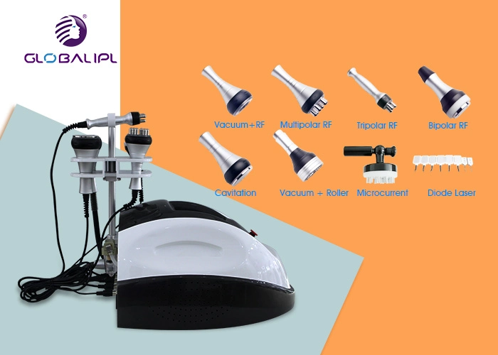 Multifunctional Beauty Machine / Face Lift RF Slimming Machine / Fractional RF Cavitation Vacuum Machine