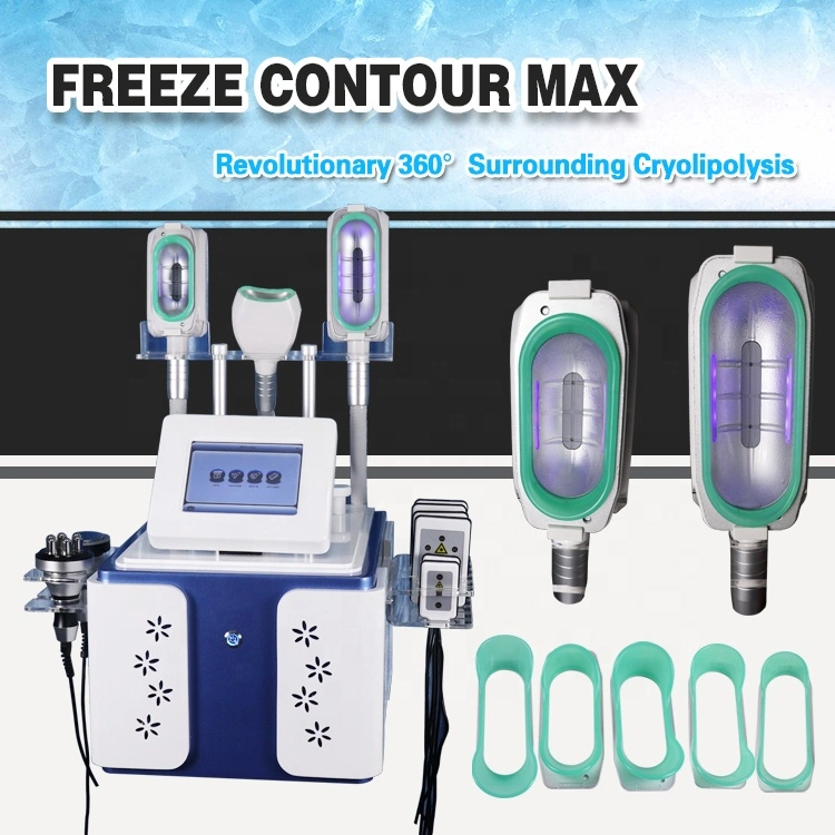 Cool Tech Portable Fat Freezing Cooling Pads Cavitation Cryolipolysis Device for Clinic