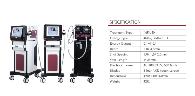 Hifu High Intensity Focused Ultrasound Skin Rejuvenation Medical Equipment