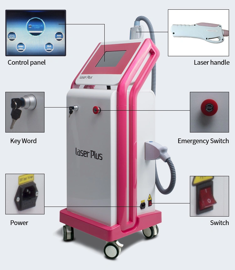 Tattoo Removal and Skin Care Q-Switched ND YAG Laser Device