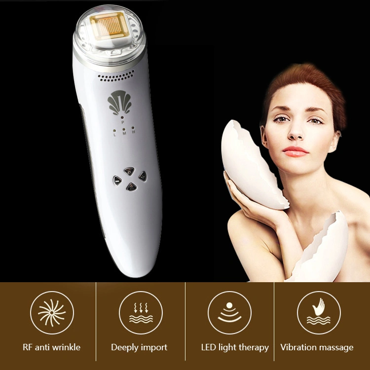 Effective Radio Frequency Facial Portable Anti Aging Wrinkle Remover RF Beauty Machine for Home Use