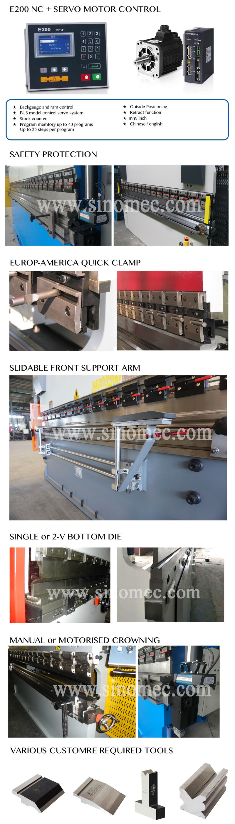 Press Brake Machine/Bending Machine/Sheet Metal Processing Machine (WC67K-80T/3200)