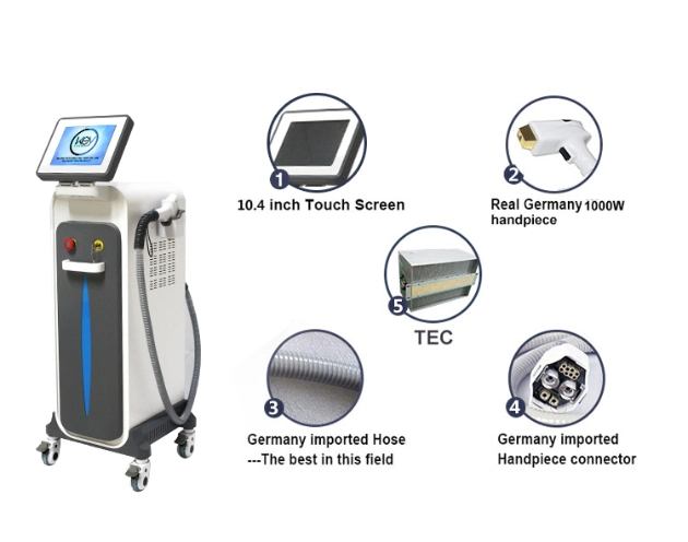 Beauty Salon Best Price Diode Laser Permanent Painless 808 Nm Machine Diode Laser Hair Removal