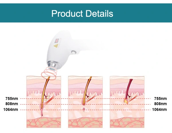 450W/600W/900W 1200W Laser Alexandrite 755nm 808nm 1064nm Diode Laser Hair Removal Beauty Machine