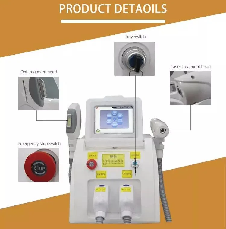 Clinical Use Q Switch ND YAG IPL Laser Machine