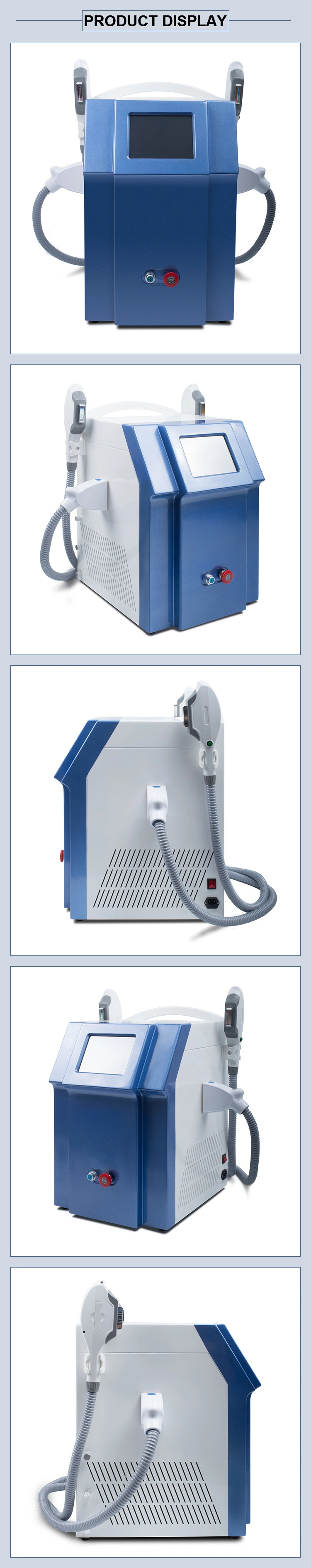 Two Handles IPL Shr Machine for Skin Care&Hair Removal Beauty Equipment