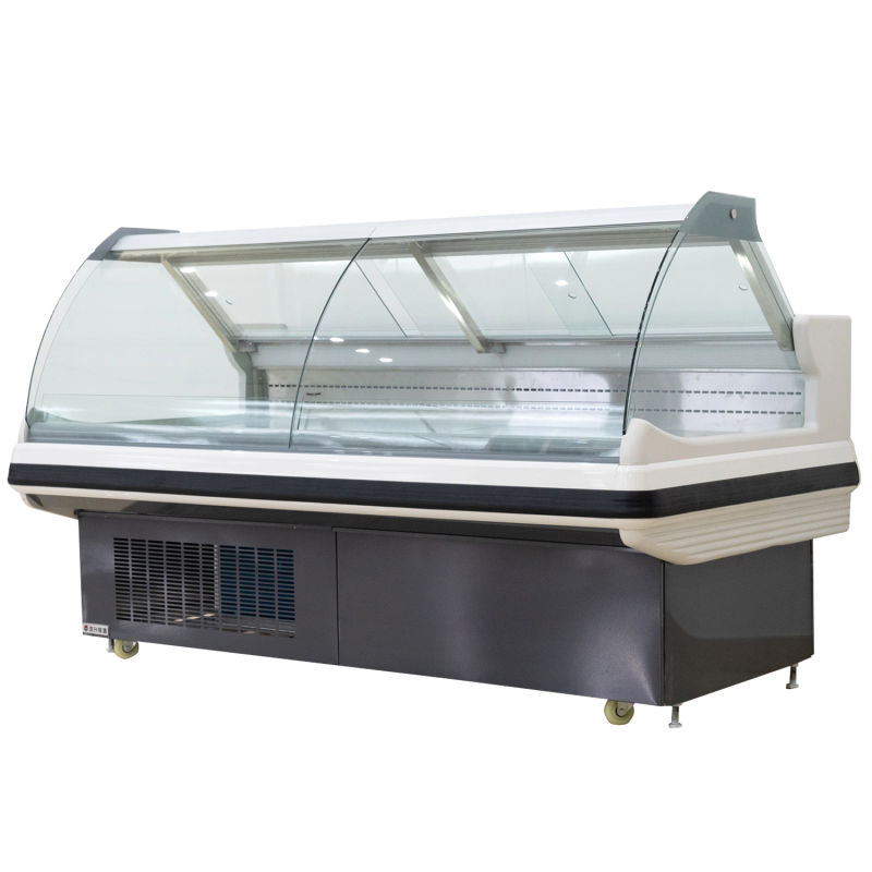 Chicken Fish Cooler and Freezer Cabinet for Fresh Meat