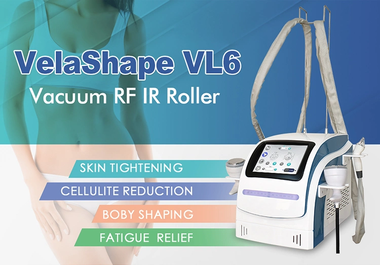 RF Cavitation Vacuum Roller Massage Slimming Velashape Machine Vela Shape