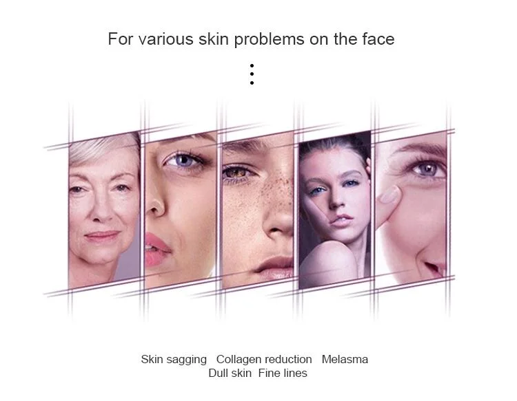 Korean 2019 Facial Machine RF Skin Tightening Machine Ultrasonic Photon LED Ion Facial Beauty Device