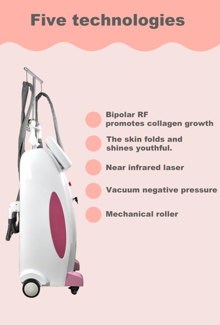 Wrinkle Removal Treatment Vacuum Roller Slimming Vela Shape Machine for Sale