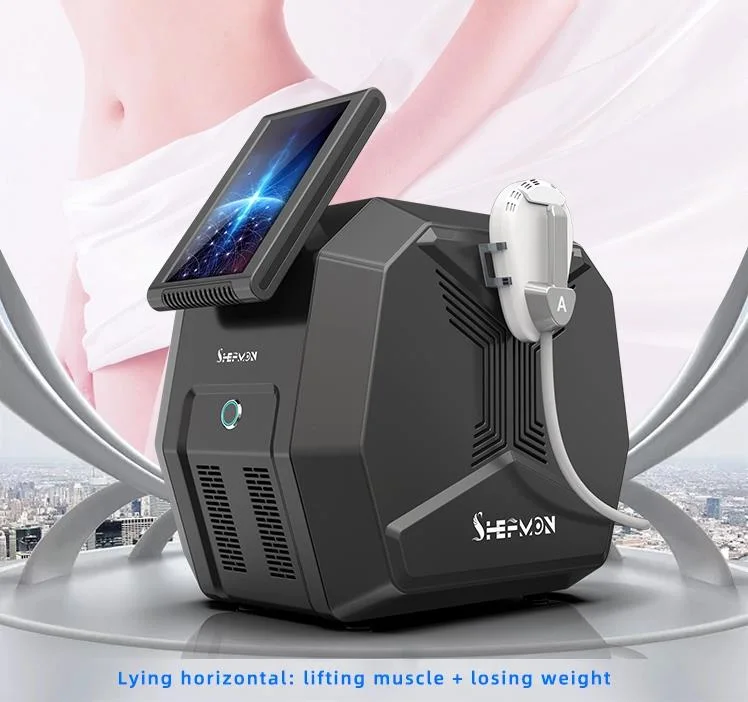 Portable High Intensity Foucsed Electromagnetic Body Contouring Slimming Muscle Building EMS Sculpt Machine