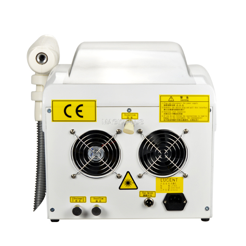 Portable ND YAG Laser Tattoo Removal Machine Price with Low Cost