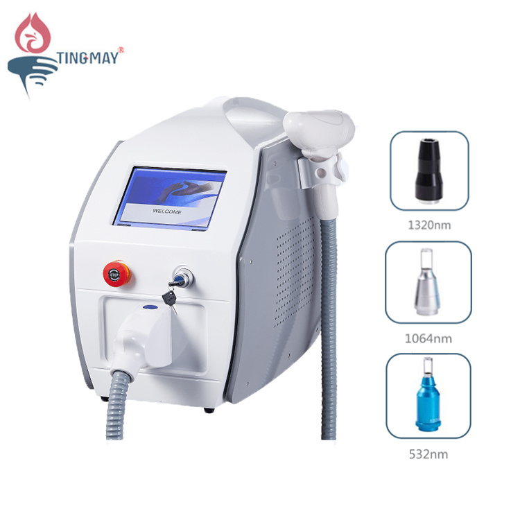 Best Effective Q Switch ND YAG Laser Working for Tattoo/Pigment Removal Laser Beauty Machine