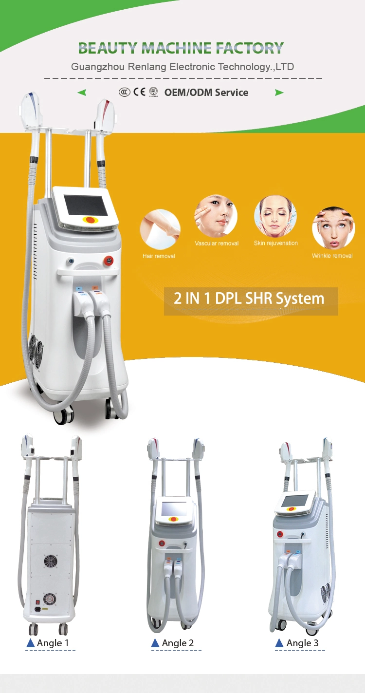 Renlang 2019 Powerfull IPL/Opt/Dpl Beauty Machine for Hair Removal
