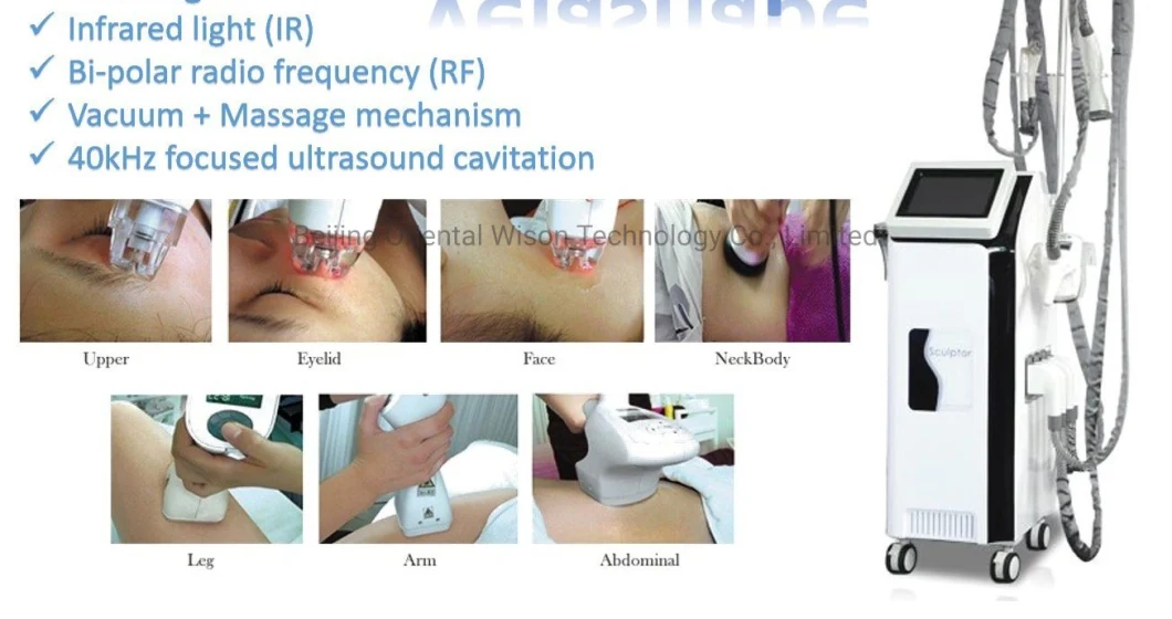 V3 Body Contouring rodillo fraccional de RF de vacío de adelgazamiento Body Shaping